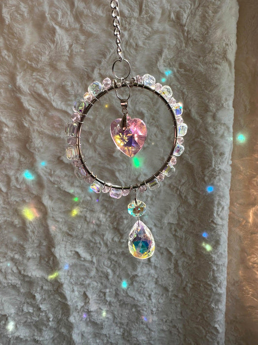 Pink Prism Suncatcher 🚨SEE DETAILS🚨 - Prismana Craft Co